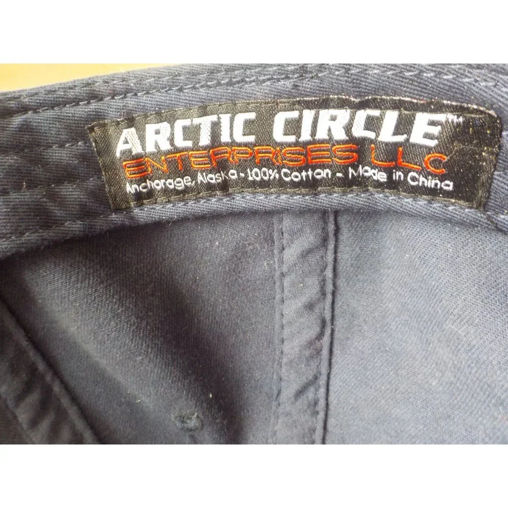 VTG Arctic Circle Alaska USA Since 1959 Embroidered Buckle Back Hat Ball Cap
